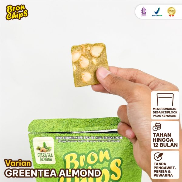 Bronchips Greentea Almond
