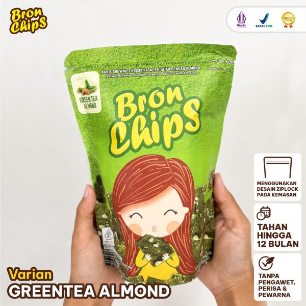 Bronchips Greentea Almond