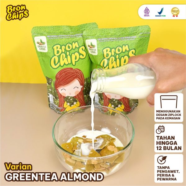 Bronchips Greentea Almond