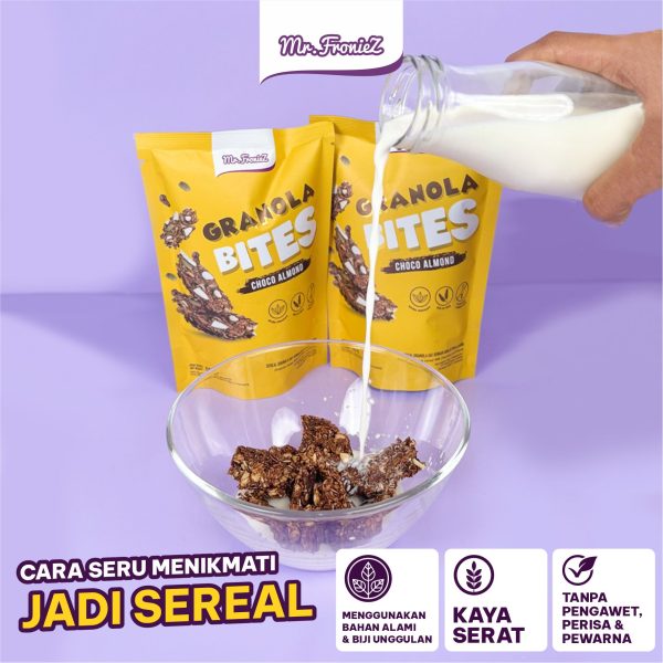 Mr.Froniez Granola Bites Paket 1 Karton (isi 15 pcs x 50gram)