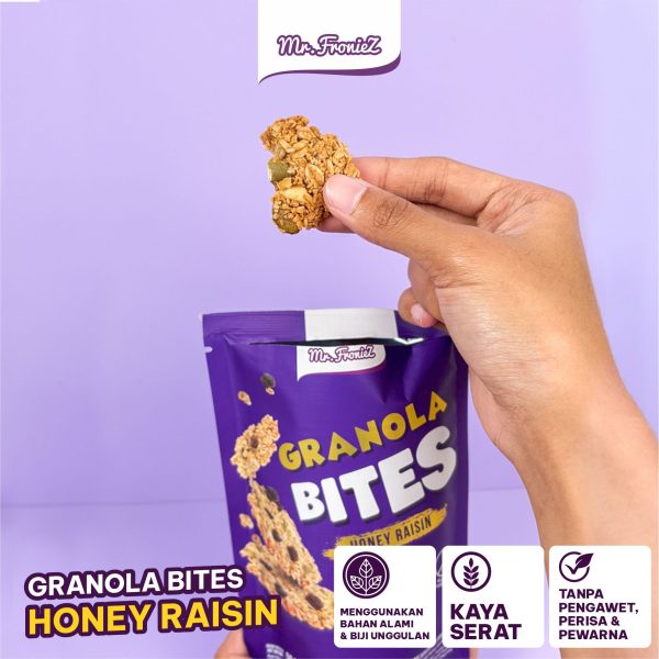 Bundling Hemat (2 Bronchips & 2 Granola Bites), Bronchips Keripik Brownies Crispy, Granola Bites Snack Oat Biji Bijian Halal
