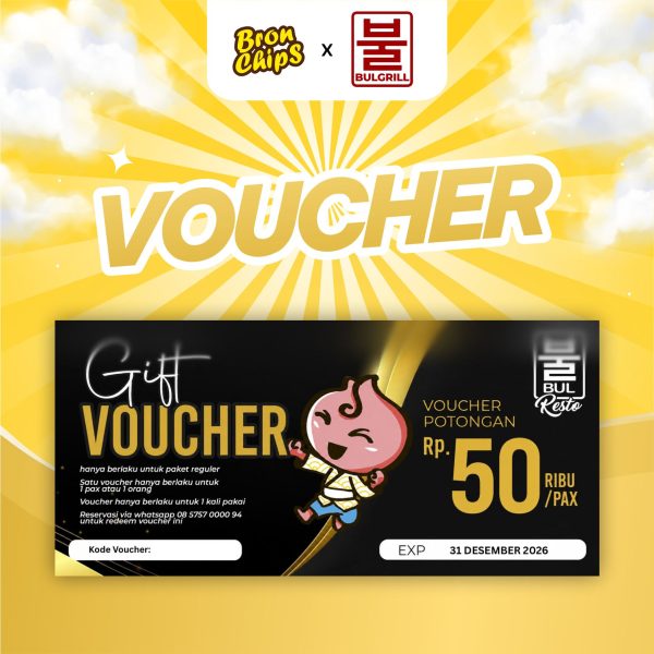 Voucher Diskon Bul Grill Rp50.000