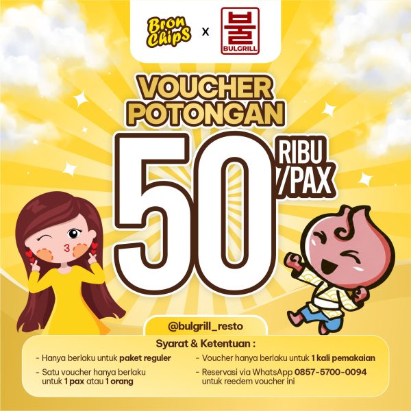 Voucher Diskon Bul Grill Rp50.000