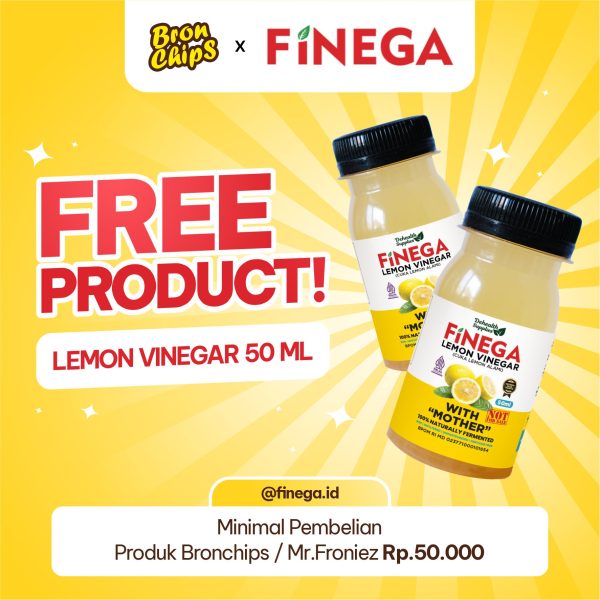 Free Product FINEGA Lemon Vinegar 50 ml