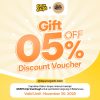 Voucher Gift 05% Dapur Organik Halal